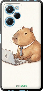 TPU чехол Funny Capybara CEO Working для Xiaomi Redmi Note 12 Pro Speed - 6777b-3334 изображение 