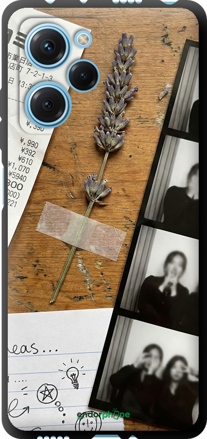 TPU чехол Aesthetic Scrapbook Collage для Xiaomi Redmi Note 12 Pro Speed - 6773b-3334 изображение 