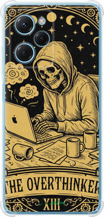 Силикон с усиленными углами чехол The Overthinker для Xiaomi Redmi Note 12 Pro Speed - 6774sp-3334 изображение 