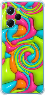 Силіконовий протиударний с посиленими кутами чехол Y2K Jelly Dream для Xiaomi Redmi Note 12 Pro Speed - 6780sp-3334 изображение 