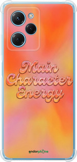 Силикон с усиленными углами чехол Aura Gradient Main Character Energy Aesthetic Y2K для Xiaomi Poco X5 Pro 5G - 6783sp-3027 изображение 
