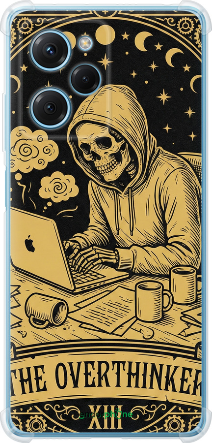 Силикон с усиленными углами чехол The Overthinker для Xiaomi Redmi Note 12 Pro Speed - 6774sp-3334 изображение 