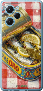 Силиконовый чехол Vintage Sardine Tin Phone для Xiaomi Redmi Note 12 Pro Speed - 6772u-3334 изображение 