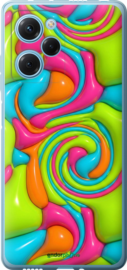 Силіконовий чехол Y2K Jelly Dream для Xiaomi Poco X5 Pro 5G - 6780u-3027 изображение 