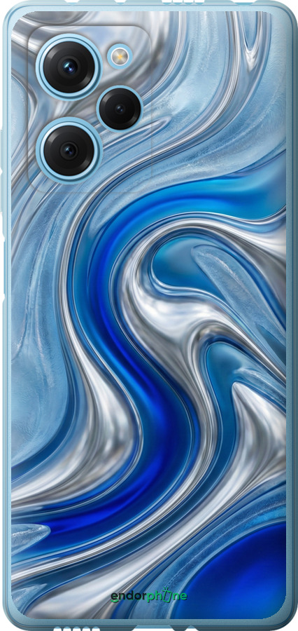 Силіконовий чехол Liquid Chrome для Xiaomi Redmi Note 12 Pro Speed - 6781u-3334 изображение 