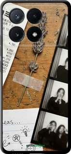 TPU чехол Aesthetic Scrapbook Collage для Xiaomi Poco X6 PRO - 6773b-3497 изображение 