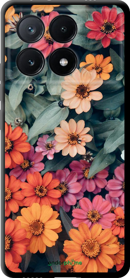 TPU чехол Beauty flowers для Xiaomi Poco X6 PRO - 4050b-3497 изображение 