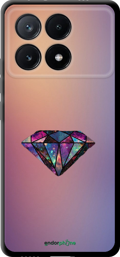 TPU чехол Диамант для Xiaomi Poco X6 PRO - 4352b-3497 изображение 