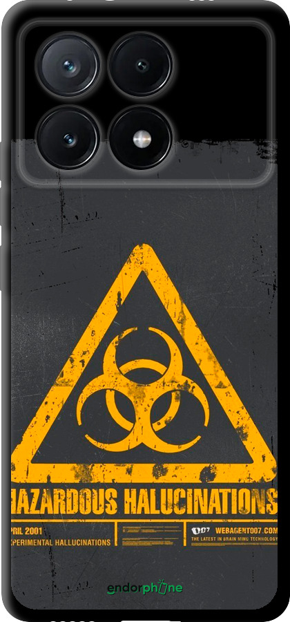 TPU чехол biohazard 28 для Xiaomi Poco X6 PRO - 4846b-3497 изображение 
