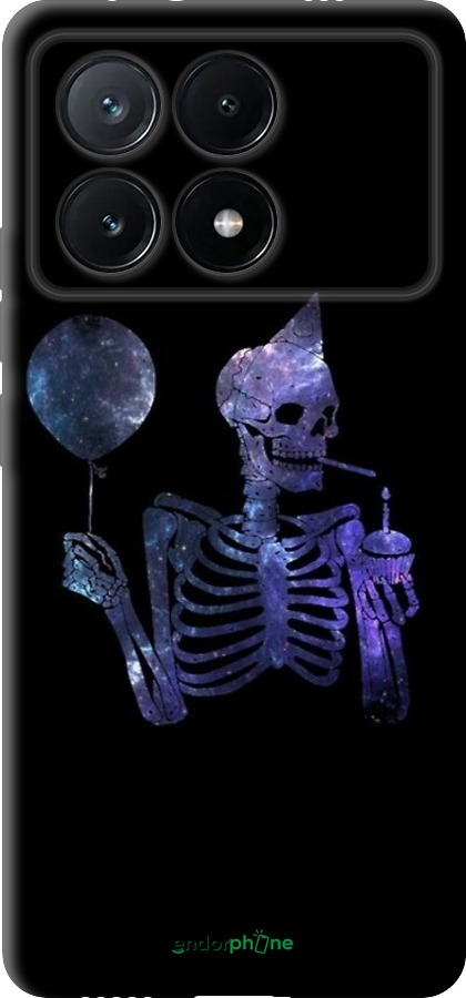 TPU чехол Скелетное искусство для Xiaomi Poco X6 PRO - 6536b-3497 изображение 