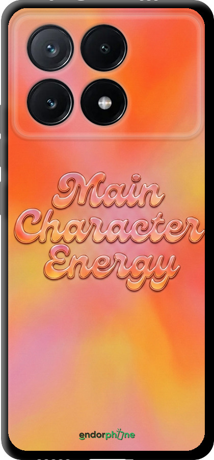 TPU чехол Aura Gradient Main Character Energy Aesthetic Y2K для Xiaomi Poco X6 PRO - 6783b-3497 изображение 