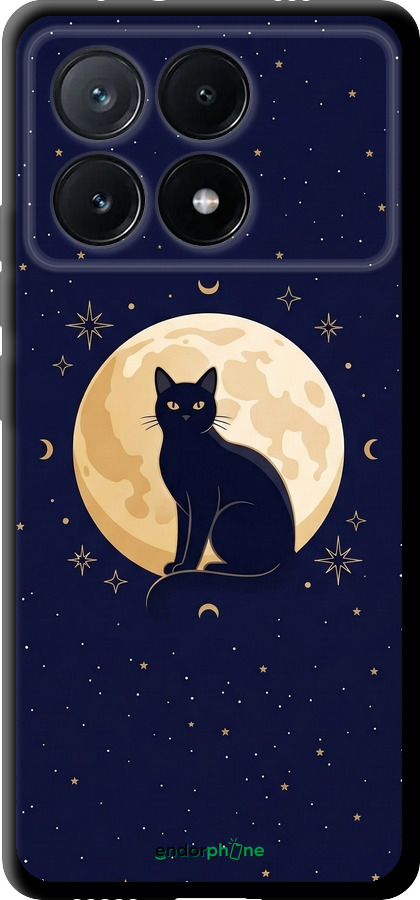 TPU чехол Cute Cat Celestial/Witchy для Xiaomi Poco X6 PRO - 6787b-3497 изображение 