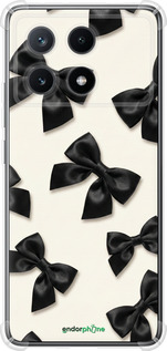 Силикон с усиленными углами чехол Dark Coquette для Xiaomi Poco X6 PRO - 6765sp-3497 изображение 