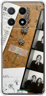 Силикон с усиленными углами чехол Aesthetic Scrapbook Collage для Xiaomi Poco X6 PRO - 6773sp-3497 изображение 