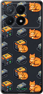 Силиконовый чехол Autonomous Zone для Xiaomi Poco X6 PRO - 6771u-3497 изображение 