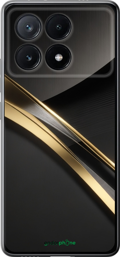 Силіконовий чехол Динаміка для Xiaomi Poco X6 PRO - 5836u-3497 изображение 