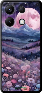 TPU чехол Ночь луна арт для Xiaomi Redmi Note 13 Pro 5G - 6319b-3392 изображение 