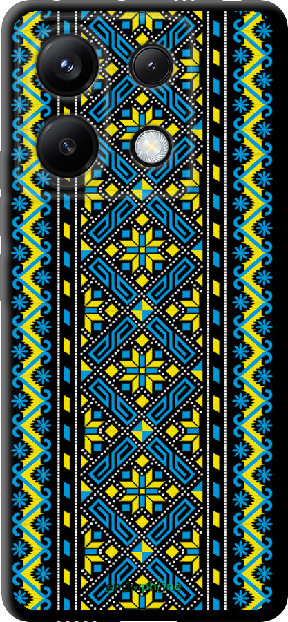 TPU чехол Вышиванка 39 для Xiaomi Redmi Note 13 Pro 5G - 1173b-3392 изображение 