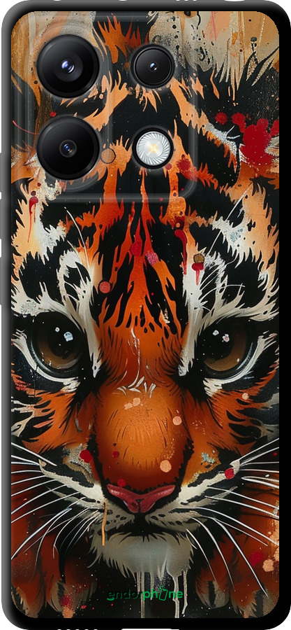 TPU чехол Mini tiger для Xiaomi Redmi Note 13 Pro 5G - 6052b-3392 изображение 