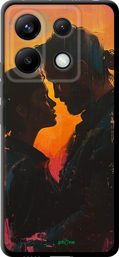 TPU чехол Любовь на полотне для Xiaomi Redmi Note 13 Pro 5G - 6067b-3392 изображение 