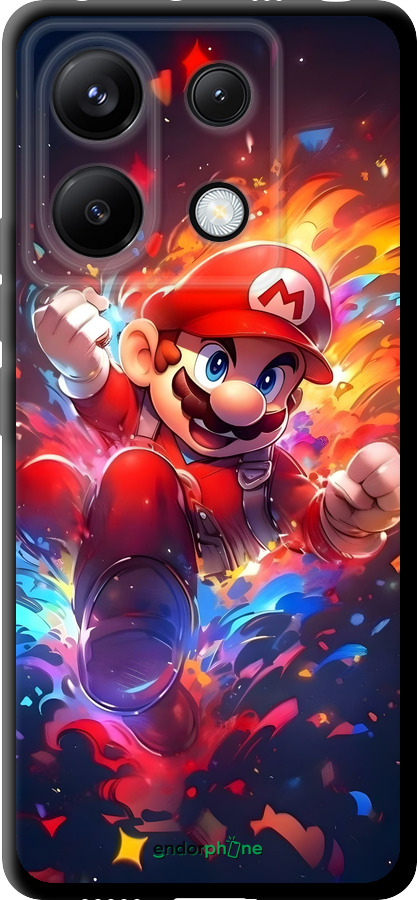 TPU чехол Супер Марио для Xiaomi Redmi Note 13 Pro 5G - 6342b-3392 изображение 