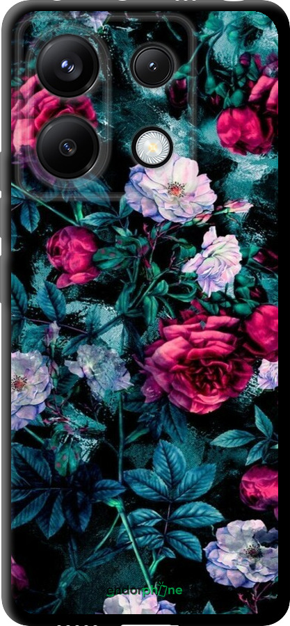 TPU чехол Сад и розы для Xiaomi Redmi Note 13 Pro 5G - 6483b-3392 изображение 