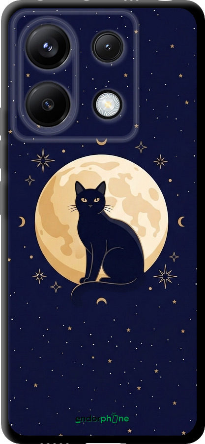 TPU чехол Cute Cat Celestial/Witchy для Xiaomi Poco X6 - 6787b-3678 изображение 