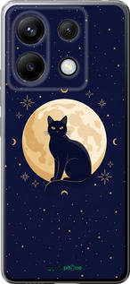 Силиконовый чехол 'Cute Cat Celestial/Witchy' для Xiaomi Poco X6 изображение 5