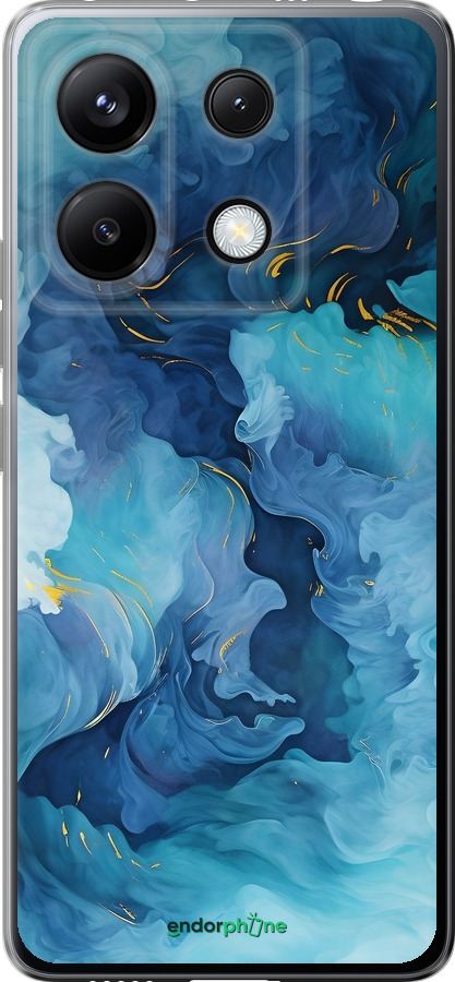 Силіконовий чехол Акварель для Xiaomi Redmi Note 13 Pro 5G - 6320u-3392 изображение 