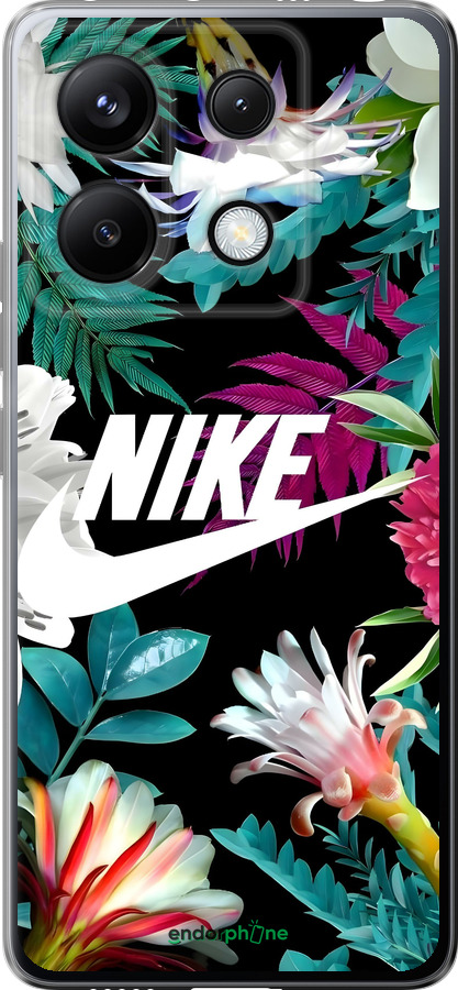 Силиконовый чехол Nike для Xiaomi Redmi Note 13 Pro 5G - 6378u-3392 изображение 