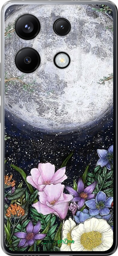 Силіконовий чехол Північ у саду II для Xiaomi Poco X6 - 6424u-3678 изображение 