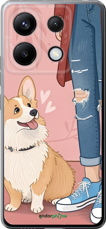 Силіконовий чехол № 6707 для Xiaomi Redmi Note 13 Pro 5G - 6707u-3392 изображение 
