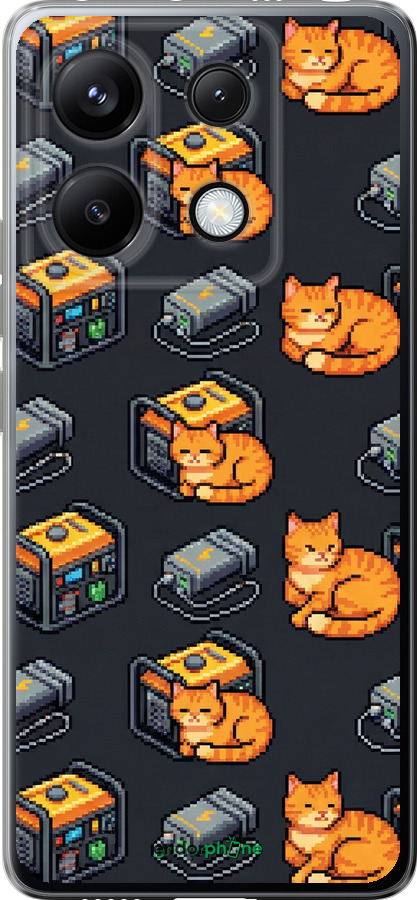 Силиконовый чехол Autonomous Zone для Xiaomi Redmi Note 13 Pro 5G - 6771u-3392 изображение 