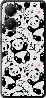 TPU чехол Панды для Xiaomi Turbo 4 - 4318b-4013 изображение 