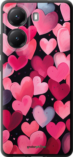 TPU чехол Сердечки 4 для Xiaomi Turbo 4 - 5662b-4013 изображение 