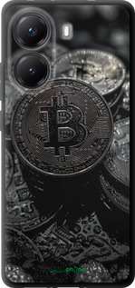 TPU чехол Black Bitcoin для Xiaomi Turbo 4 - 6090b-4013 изображение 