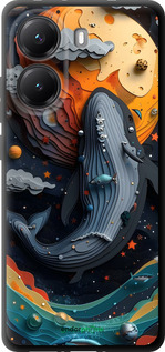TPU чехол Кит в космосе для Xiaomi Turbo 4 - 6328b-4013 изображение 