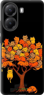 TPU чехол Дерево и котики для Xiaomi Turbo 4 - 6516b-4013 изображение 