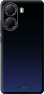 TPU чехол Градиент в тёмно - синем стиле для Xiaomi Turbo 4 - 6542b-4013 изображение 