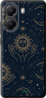 TPU чехол Celestial Harmony: Sun & Moon Gold Mystic Pattern для Xiaomi Turbo 4 - 6778b-4013 изображение 
