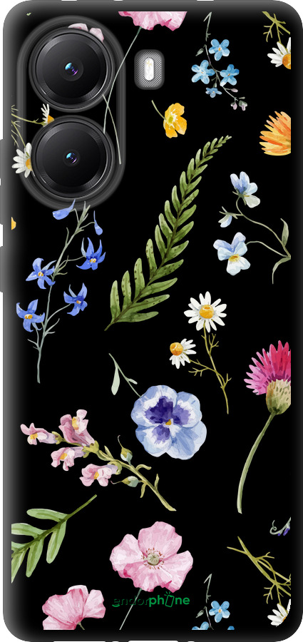 TPU чехол Квітковий фон v2 для Xiaomi Turbo 4 - 5472b-4013 изображение 