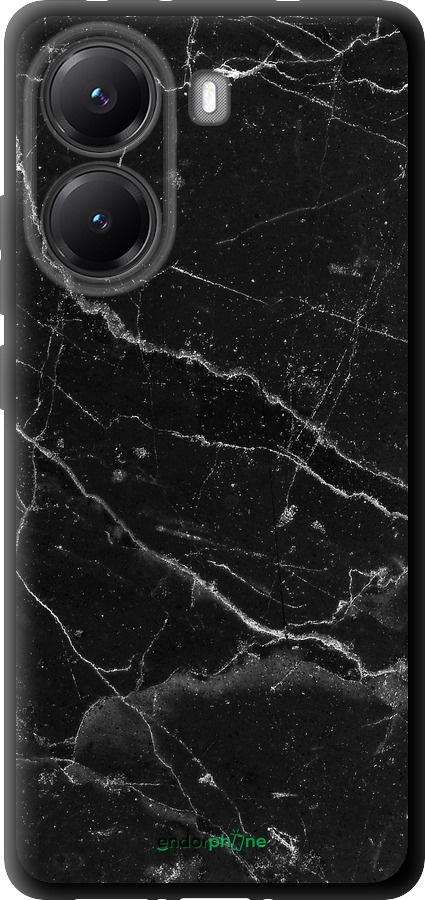 TPU чехол Черный мрамор v2 для Xiaomi Turbo 4 - 5568b-4013 изображение 