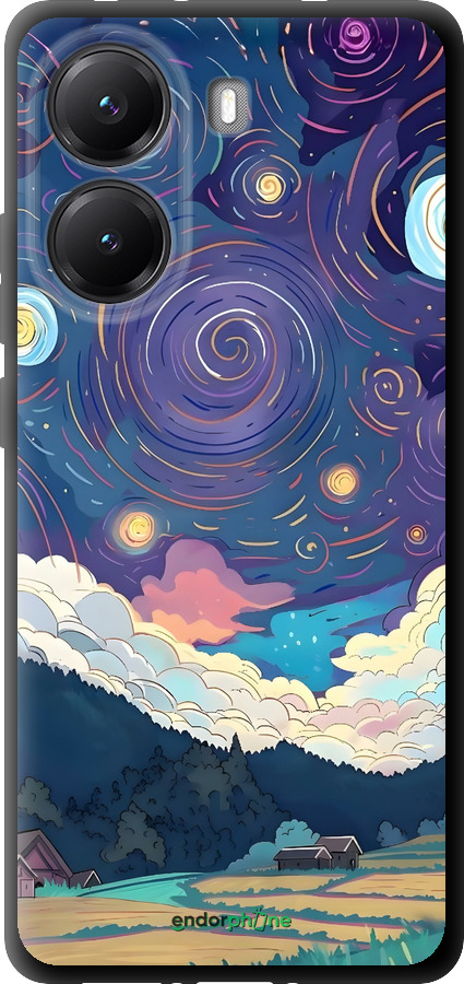 TPU чехол Креативный арт для Xiaomi Turbo 4 - 6322b-4013 изображение 