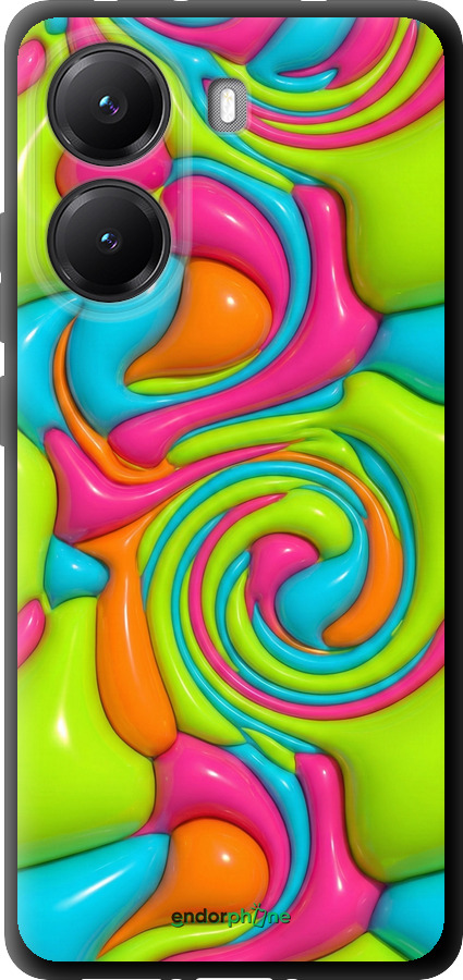 TPU чехол Y2K Jelly Dream для Xiaomi Turbo 4 - 6780b-4013 изображение 