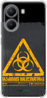 Силіконовий протиударний с посиленими кутами чехол biohazard 28 для Xiaomi Turbo 4 - 4846sp-4013 изображение 