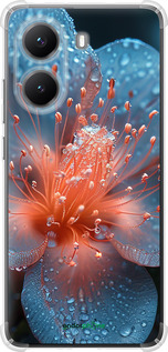 Силикон с усиленными углами чехол Роса на цветке для Xiaomi Turbo 4 - 6039sp-4013 изображение 