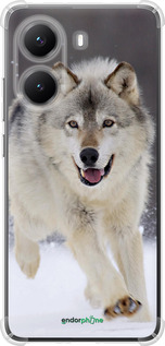 Силикон с усиленными углами чехол Бегущий волк для Xiaomi Turbo 4 - 826sp-4013 изображение 