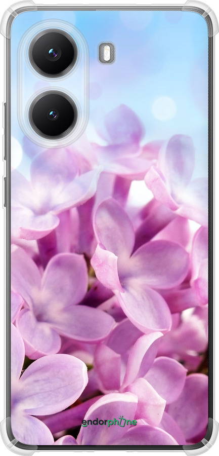 Силикон с усиленными углами чехол Сирень для Xiaomi Turbo 4 - 527sp-4013 изображение 