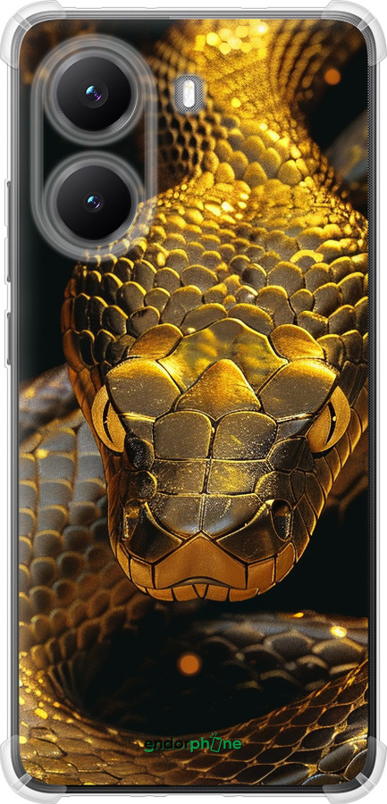 Силикон с усиленными углами чехол Golden snake для Xiaomi Turbo 4 - 6072sp-4013 изображение 