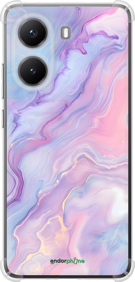 Силикон с усиленными углами чехол Нежный мрамор для Xiaomi Turbo 4 - 6310sp-4013 изображение 
